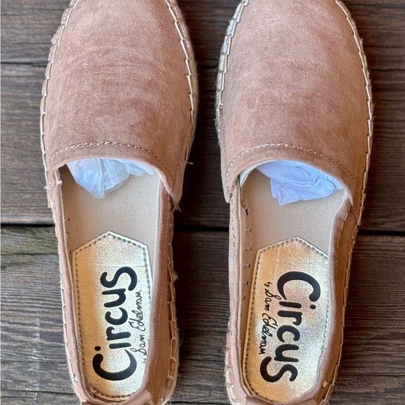 Circus by Sam Edelman Camdyn Blush Pink Espadrille Slip Ons Flats Sz 6M NIB - Picture 4 of 12